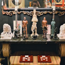 Vramyan Interiors - A large collection of antique Grand Tour arrangements