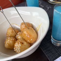 Taverna Dias - Dessert mit slush, gratis bekommen