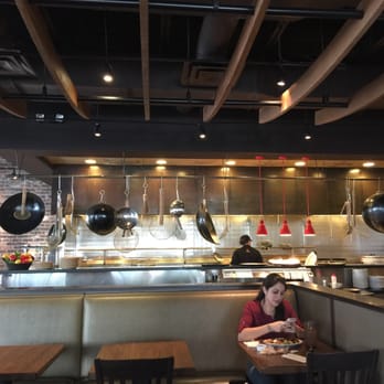 Pei Wei Asian Kitchen - This is the kitchen. Public see what is preparing. Clean. - Asian Fusion Near Me - Miami, Florida Pei Wei Asian Kitchen - This is the kitchen. Public see what is preparing. Clean. - Asian Fusion Near Me - Miami, Florida