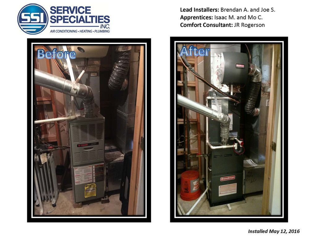 Slide of Service Specialties