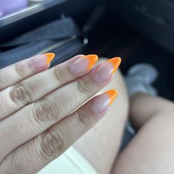 Nails done by lotus nail salon and spa