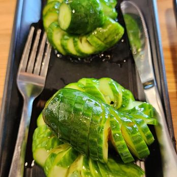 Dough Zone Dumpling House - Pickedled Cucumber - Dim Sum Near Me - San Jose, California Dough Zone Dumpling House - Pickedled Cucumber - Dim Sum Near Me - San Jose, California
