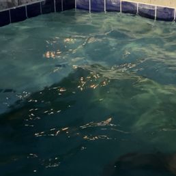 Green hot tub Green hot tub