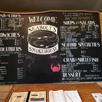 Seabolt's Restaurant - Menú - Seafood Near Me - Oak Harbor, Washington Seabolt's Restaurant - Menú - Seafood Near Me - Oak Harbor, Washington