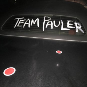 Billy Limo - He let our groomsmen decorate the limo with polka dots and words! :) - Limos Near Me