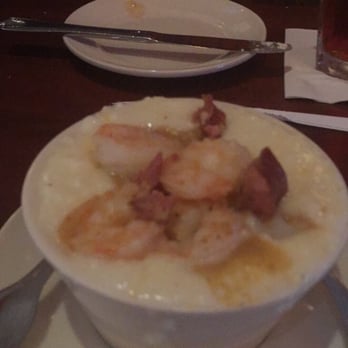 Blue Marlin - Shrimp &Grits  so creamy, shrimp very tender!! - Seafood Near Me - Columbia, South Carolina