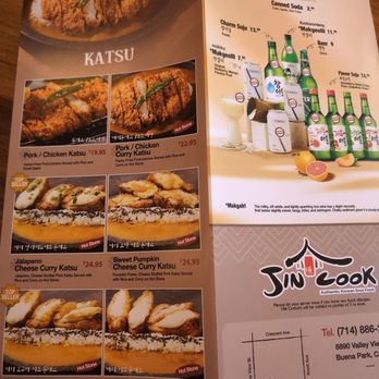 Jin Cook - Menu 12.12.2023 - Korean Near Me - Buena Park, California Jin Cook - Menu 12.12.2023 - Korean Near Me - Buena Park, California