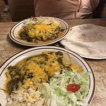 Frontier - Green Chile Enchiladas!!! - Mexican Near Me - Albuquerque, New Mexico
