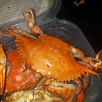 Cameron's Seafood - Tiny crabs that are suppose to be medium. - Seafood Near Me - Capitol Heights, Maryland Cameron's Seafood - Tiny crabs that are suppose to be medium. - Seafood Near Me - Capitol Heights, Maryland