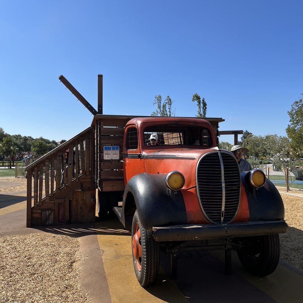 Kennedy Park - Dump truck that kids can climb in and sit at the steering wheel or slide down the back. - Parks Near Me - Hayward, California