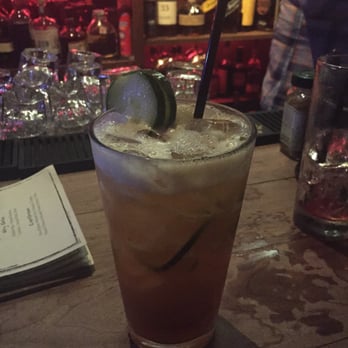 The Stache Bar - Pimm's Cup - Dive Bars Near Me - Long Beach, California