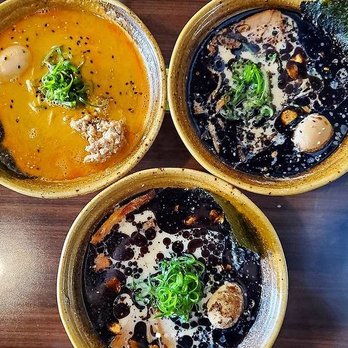 Noods Ramen Bar - Tan Tan Ramen and Black Garlic Ramen x2 - Ramen Near Me - Honolulu, Hawaii Noods Ramen Bar - Tan Tan Ramen and Black Garlic Ramen x2 - Ramen Near Me - Honolulu, Hawaii