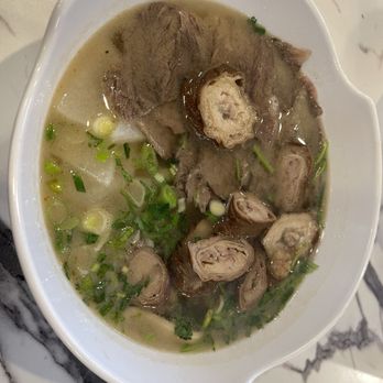 Chopin Noodle House - Lanzhou Beef Noodle Soup with pork intestine - Noodles Near Me - Gaithersburg, Maryland Chopin Noodle House - Lanzhou Beef Noodle Soup with pork intestine - Noodles Near Me - Gaithersburg, Maryland