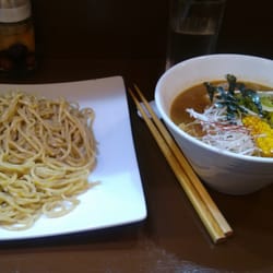 彩 - 牛油粟米味噌豚骨沾汁配橙麵