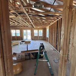 Hvac Penguin - Working on a full HVAC system installation for a new construction project.