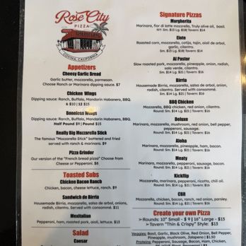 Rose City Pizza - Menu - Pizza Near Me - Covina, California Rose City Pizza - Menu - Pizza Near Me - Covina, California