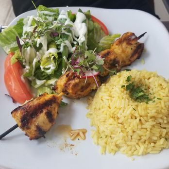 The Olive Restobar - Chicken Kabob - Mediterranean Near Me - Downey, California