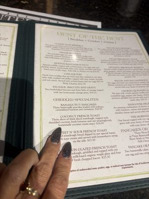 Menu photo 1 The Getaway Cafe Meyers, CA Menu photo 1 The Getaway Cafe Meyers, CA
