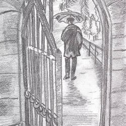 Strokes Arts - USA today captured in pencil