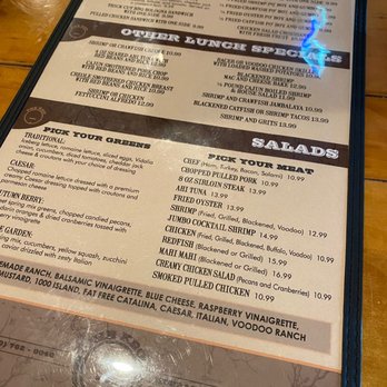 The Keg Restaurant - Menu - Cajun/Creole Near Me - Murray, Kentucky