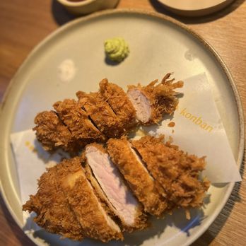 Konban - Tenderloin on top and Pork loin on the bottom - Izakaya Near Me - New York, New York
