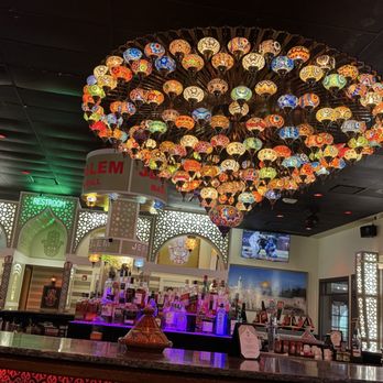 Jerusalem Mediterranean Restaurant & Bar - Beautiful decor - Mediterranean Near Me - Myrtle Beach, South Carolina