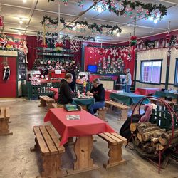 Hillside Christmas Tree Farm - Great atmosphere.