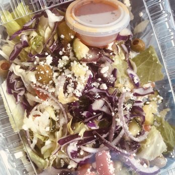 Extreme Hummus - Greek Salad - Mediterranean Near Me - Citrus Heights, California