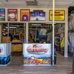 Flash Cleaners - Front of store.
