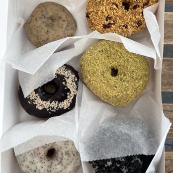 Old Ferry Donut - Butter Pistachio Peanut Butter Choco Fudge Glazed Lemon Poppy Seed Cookie And Cream Ball Earl Grey Cake - Donuts Near Me - Buena Park, California Old Ferry Donut - Butter Pistachio Peanut Butter Choco Fudge Glazed Lemon Poppy Seed Cookie And Cream Ball Earl Grey Cake - Donuts Near Me - Buena Park, California