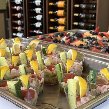 Plaza Linda - Shrimp cocktail & fresh fruit cups - Mexican Near Me - Carmel Valley, California Plaza Linda - Shrimp cocktail & fresh fruit cups - Mexican Near Me - Carmel Valley, California