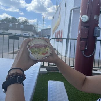 Pedroso's Pizza - Italian sub half, require both hands - Pizza Near Me - Austin, Texas Pedroso's Pizza - Italian sub half, require both hands - Pizza Near Me - Austin, Texas