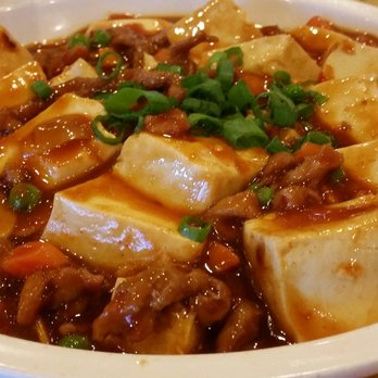 Din Ho Chinese BBQ - Spicy bean curd with shredded pork. Goes perfect over steam rice. - Barbeque Near Me - Austin, Texas Din Ho Chinese BBQ - Spicy bean curd with shredded pork. Goes perfect over steam rice. - Barbeque Near Me - Austin, Texas