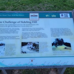 Sideling Hill - Signage about Sideling Hill