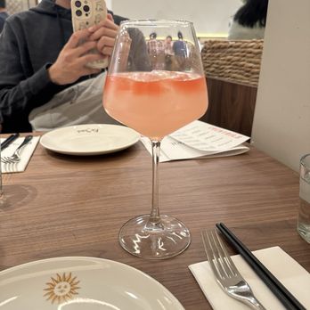 Le Soleil - Blush Crush cocktail drink - Vietnamese Near Me - San Francisco, California Le Soleil - Blush Crush cocktail drink - Vietnamese Near Me - San Francisco, California