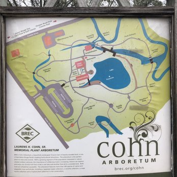 Cohn Arboretum - Map of the park - Botanical Gardens Near Me - Baton Rouge, Louisiana Cohn Arboretum - Map of the park - Botanical Gardens Near Me - Baton Rouge, Louisiana