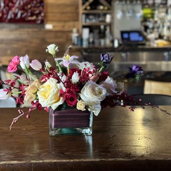 Love N' Bloom - Flower arrangement at the restaurant - Florists Near Me - Huntington Beach, California Love N' Bloom - Flower arrangement at the restaurant - Florists Near Me - Huntington Beach, California