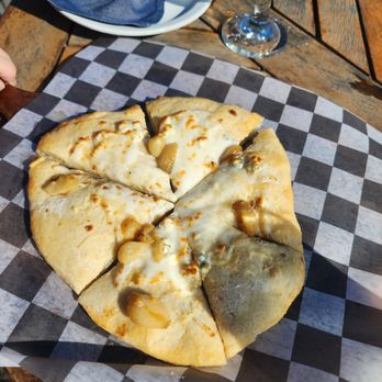 Water's Edge Restaurant and Bar - Three Cheese Bread-$9 and delicious! - New American Near Me - Ventura, California Water's Edge Restaurant and Bar - Three Cheese Bread-$9 and delicious! - New American Near Me - Ventura, California