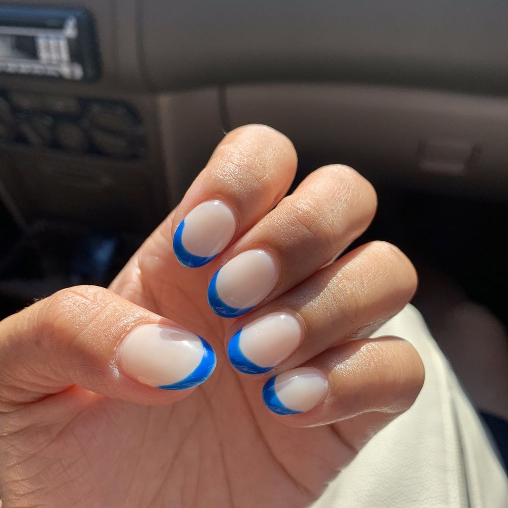 Perfect Ten Nails & Spa - French tip is an extra $10 FYI but I am obsessed with these nails!!! - Nail Salons Near Me - Studio City, California Perfect Ten Nails & Spa - French tip is an extra $10 FYI but I am obsessed with these nails!!! - Nail Salons Near Me - Studio City, California