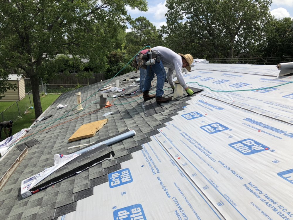 Slide of Flash Roofing DFW