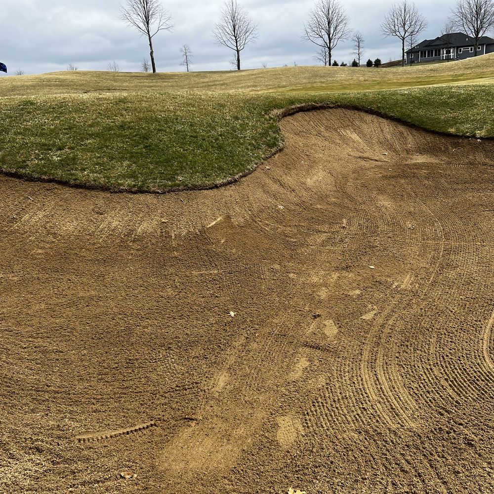 Blackstone Golf Club - Better to be in these well-maintained bunkers than the rough. Love it! - Golf Near Me - Marengo, Illinois Blackstone Golf Club - Better to be in these well-maintained bunkers than the rough. Love it! - Golf Near Me - Marengo, Illinois