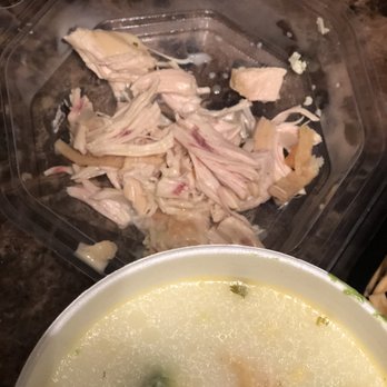 Ojeda's - Got the chicken tortilla soup to-go. Maybe make sure your chicken is fully cooked next time!! - Mexican Near Me - Dallas, Texas