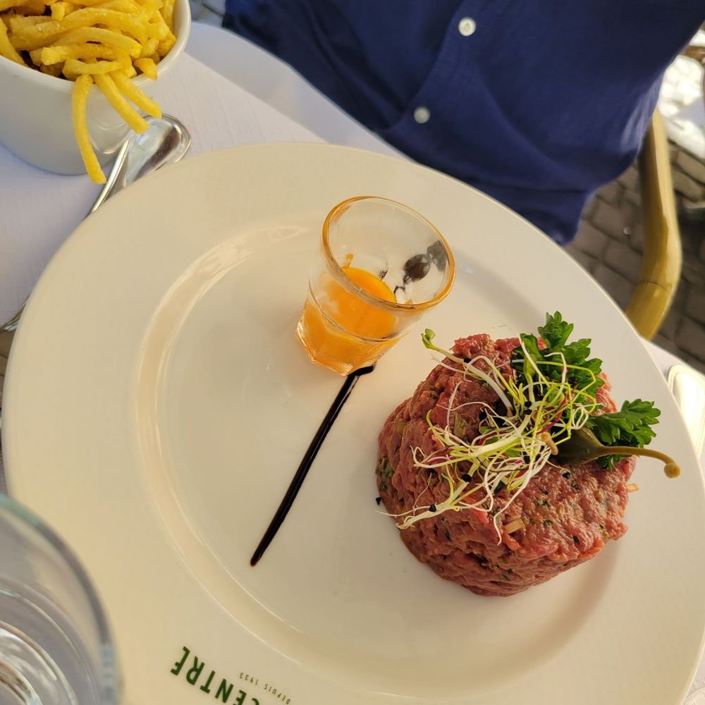 Café du Centre - Beef tartare - French Near Me - Geneva, GE Café du Centre - Beef tartare - French Near Me - Geneva, GE