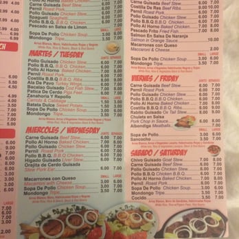 Las Americas Restaurant - Menu - Latin American Near Me - Jersey City, New Jersey