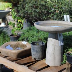 A couple of our birdbaths located in section number 2.