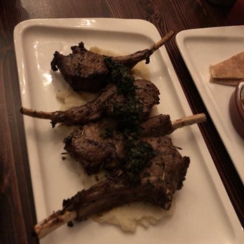 Kitchen Istanbul - Lamb chops on potato puree - Greek Near Me - San Francisco, California Kitchen Istanbul - Lamb chops on potato puree - Greek Near Me - San Francisco, California