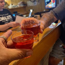 O'Malley's Pub and Eatery - Birthday shot, Vegas Bomb.