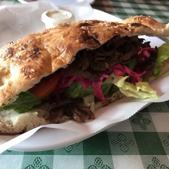 Istanbul Grill - Lamb gyro - not heavy and the veggies are refreshing! - Turkish Near Me - Houston, Texas Istanbul Grill - Lamb gyro - not heavy and the veggies are refreshing! - Turkish Near Me - Houston, Texas