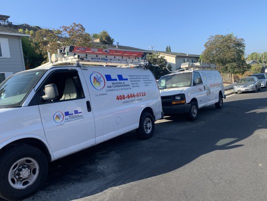 EMERGENCY SERVICE - EMERGENCY SERVICE FOR HVAC & AIR-DUCT/DUCT LINES.
FOR HVAC- LL Heating and Air Conditioning is the # 1 HVAC Residential & Commercial company serving the entire San Jose & surrounding cities. We Specialize in all types of heating and cooling projects & Installation. When it comes to installation, maintenance, and replacement We will go out to every house and commercial building and give a complete inspection, We will then evaluate the type of equipment needed, the complexity of the job, and the size of the team necessary to complete it.
Call Now...and speak to one of our HVAC Techs at (408) 644-0723
FOR AIR-DUCT CLEANING 7 REPAIR/INSTALLATION
LL Heating and Air Conditioning is the # 1 HVAC Residential & Commercial company We Specialize in Residential & Commercial Air-Duct cleaning, repair and installations Your ducts are a very critical part of the setup. Inefficient ducts may leak air before delivering it to the different rooms at your home or business. This puts unnecessary strain on your HVAC unit. A rule of thumb is when yourIf your utility bills starts to spike or your internal temperature has become inconsistent. It's time to have them your ducts cleaned and inspected. Call Now...and speak to one of our HVAC Techs at (408) 644-0723 EMERGENCY SERVICE - EMERGENCY SERVICE FOR HVAC & AIR-DUCT/DUCT LINES.
FOR HVAC- LL Heating and Air Conditioning is the # 1 HVAC Residential & Commercial company serving the entire San Jose & surrounding cities. We Specialize in all types of heating and cooling projects & Installation. When it comes to installation, maintenance, and replacement We will go out to every house and commercial building and give a complete inspection, We will then evaluate the type of equipment needed, the complexity of the job, and the size of the team necessary to complete it.
Call Now...and speak to one of our HVAC Techs at (408) 644-0723
FOR AIR-DUCT CLEANING 7 REPAIR/INSTALLATION
LL Heating and Air Conditioning is the # 1 HVAC Residential & Commercial company We Specialize in Residential & Commercial Air-Duct cleaning, repair and installations Your ducts are a very critical part of the setup. Inefficient ducts may leak air before delivering it to the different rooms at your home or business. This puts unnecessary strain on your HVAC unit. A rule of thumb is when yourIf your utility bills starts to spike or your internal temperature has become inconsistent. It's time to have them your ducts cleaned and inspected. Call Now...and speak to one of our HVAC Techs at (408) 644-0723