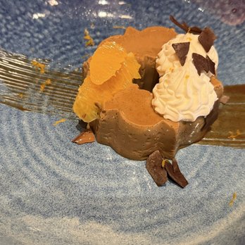 Maya Grill - Espresso Caramel Flan - New American Near Me - Lake Buena Vista, Florida Maya Grill - Espresso Caramel Flan - New American Near Me - Lake Buena Vista, Florida